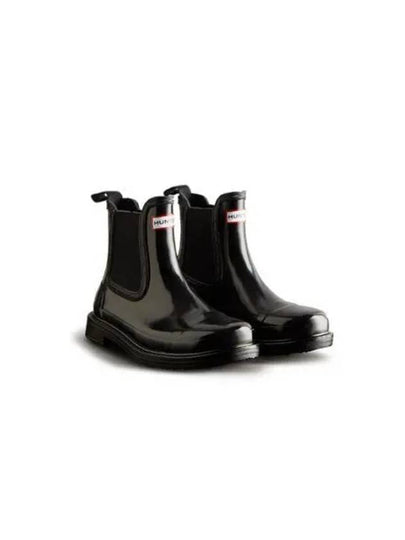 Commando Gloss Chelsea Boots Black - HUNTER - BALAAN 2