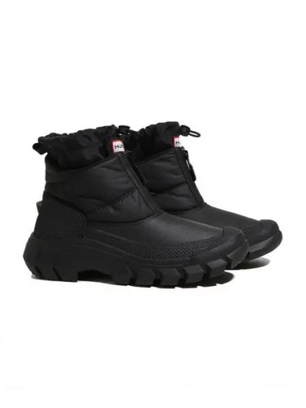 Intrepid ankle zipper snow boots black WFS5000WWUBLK - HUNTER - BALAAN 1