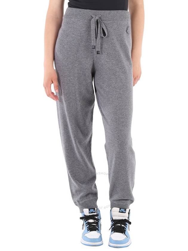 Wool Jogger Track Pants Gray - MONCLER - BALAAN 2