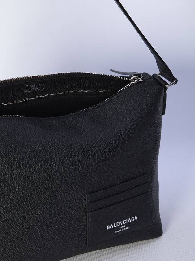 Small Leather Shoulder Bag Black - BALENCIAGA - BALAAN 5