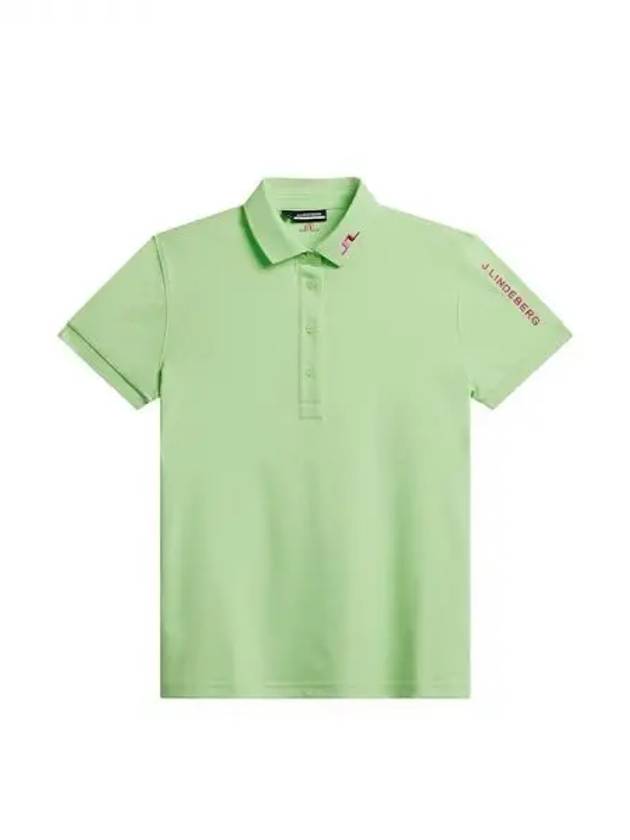 Golf Women s Tour Functional Tech Wear Polo Shirt T Paradise Green GWJ09006M073 Domestic Product - J.LINDEBERG - BALAAN 1