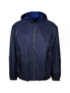 Re-Nylon Reversible Blouson Jacket Navy - PRADA - BALAAN 2