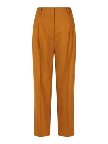 PS Women s Chin Detail Tapered Pants Dark Orange 270132 - PAUL SMITH - BALAAN 1