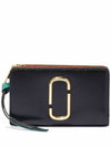 Snapshot Compact Logo Zipper Medium Wallet - MARC JACOBS - BALAAN 1