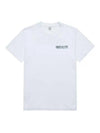 Health Print Crew Neck Cotton Short Sleeve T-shirt White - SPORTY & RICH - BALAAN 2