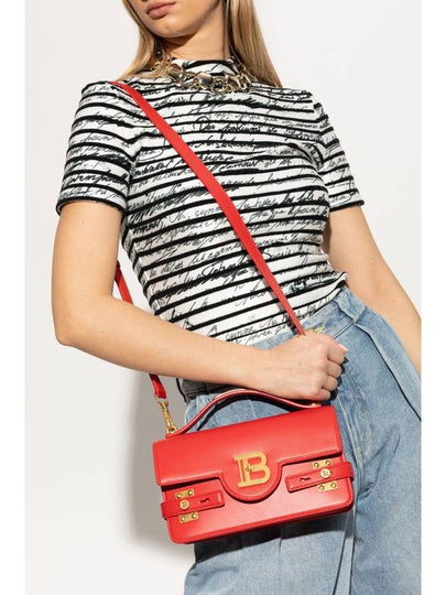 Balmain Shoulder Bag B-Buzz 24, Women's, Red - BALMAIN - BALAAN 2