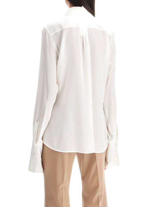 lelia shirt in silk crepe de chine - MAX MARA SPORTMAX - BALAAN 3