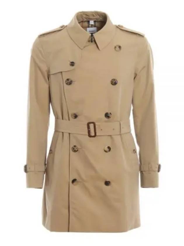 Cotton Gabardine Trench Coat Beige - BURBERRY - BALAAN 2