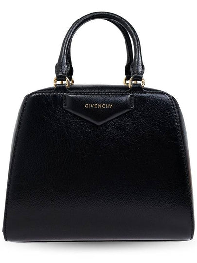 Antigona Cube Leather Mini Bag Black - GIVENCHY - BALAAN 2