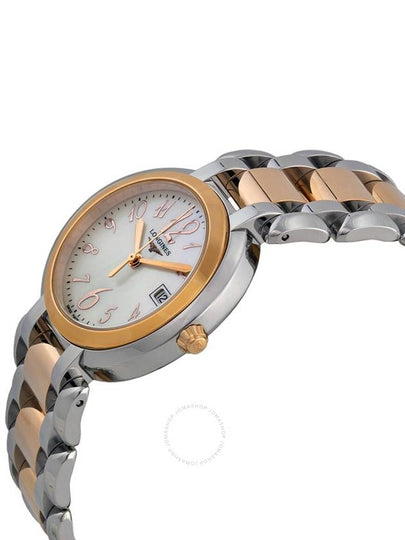 Longines Prima Luna Mother of Pearl Dial Steel and Rose Gold Ladies Watch L81125836 - LONGINES - BALAAN 2