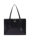 Re-Edition 1995 Medium Brushed Leather Hand Tote Bag Black - PRADA - BALAAN 2