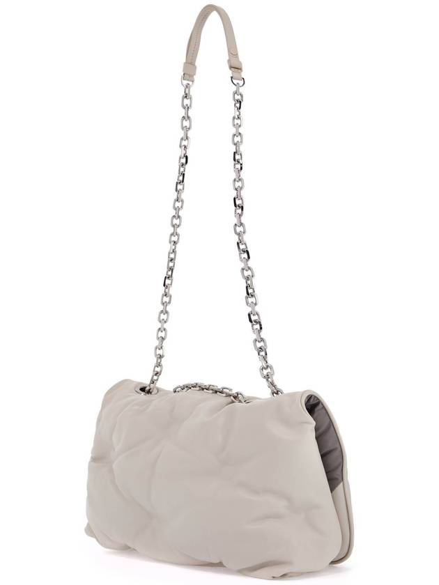 Glam Slam Flap Medium Shoulder Bag White - MAISON MARGIELA - BALAAN 3