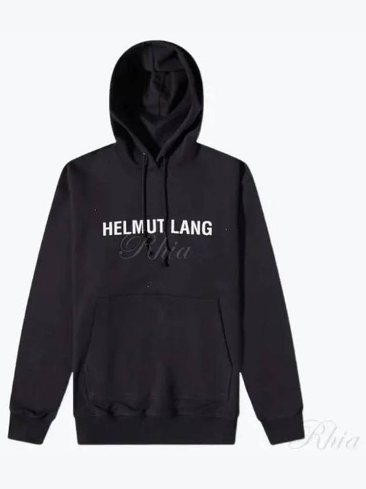 Core Logo Hoodie Black - HELMUT LANG - BALAAN 2