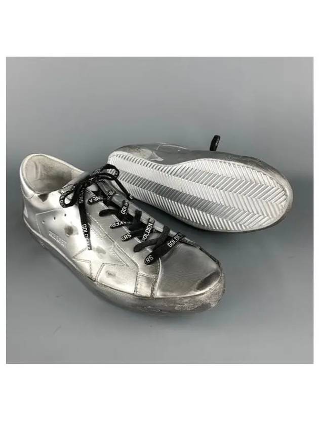 Men s Silver Superstar G34MS590 RAY - GOLDEN GOOSE - BALAAN 4