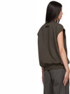 Essential Fear of God Vest 192SU225055FW Off Black WOMENS - FEAR OF GOD ESSENTIALS - BALAAN 3