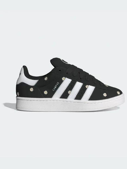 Campus 00s Floral Low Top Sneakers Core Black - ADIDAS - BALAAN 2