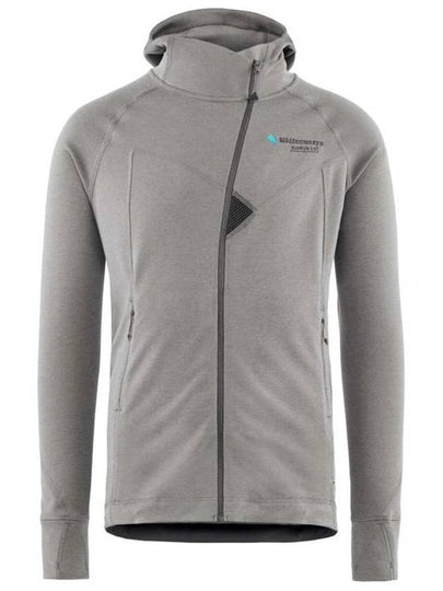 Women's Njorun 2.0 Hooded Zip-Up Dove Grey - KLATTERMUSEN - BALAAN 2