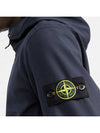 Wappen Patch Soft Shell Hooded Jacket Navy - STONE ISLAND - BALAAN 5