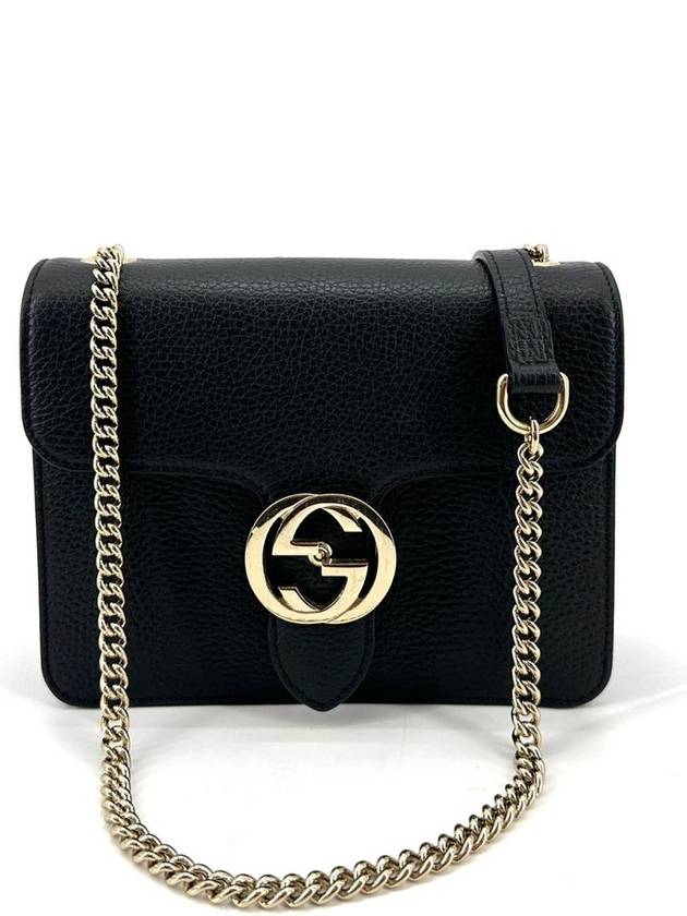 Interlocking small chain shoulder bag cross 510304 - GUCCI - BALAAN 2