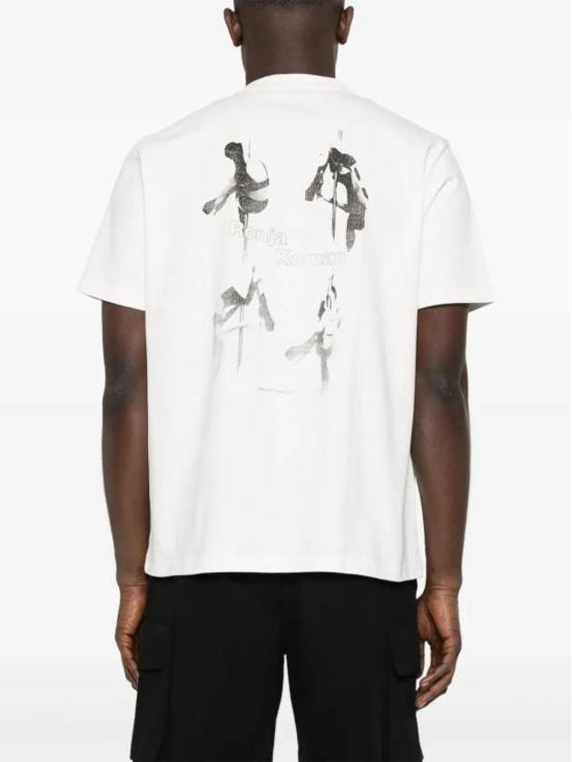 Ronja Print Box Short Sleeve T-Shirt White - OUR LEGACY - BALAAN 5