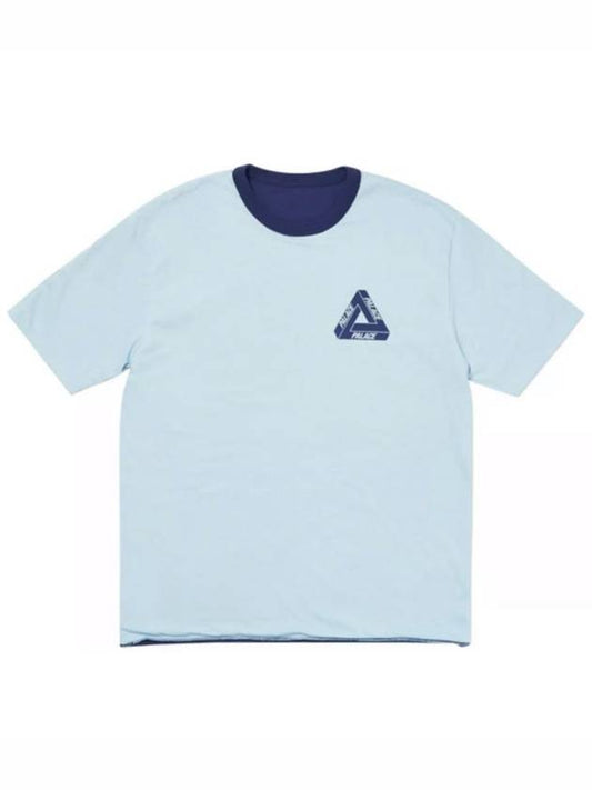 reverse tee short sleeve tshirt navy sky - PALACE - BALAAN 2