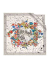 Zodiac 90 Square Scarf White - DIOR - BALAAN 1