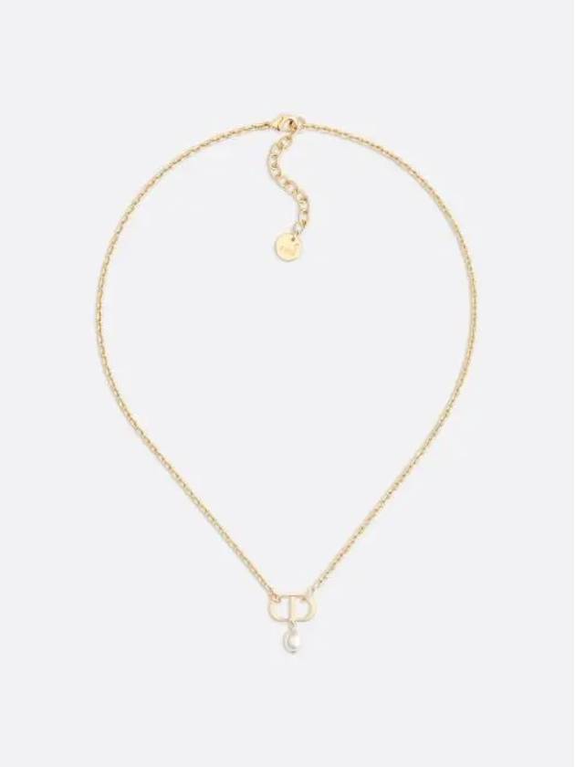 Petit CD Pearl Necklace Gold - DIOR - BALAAN 2