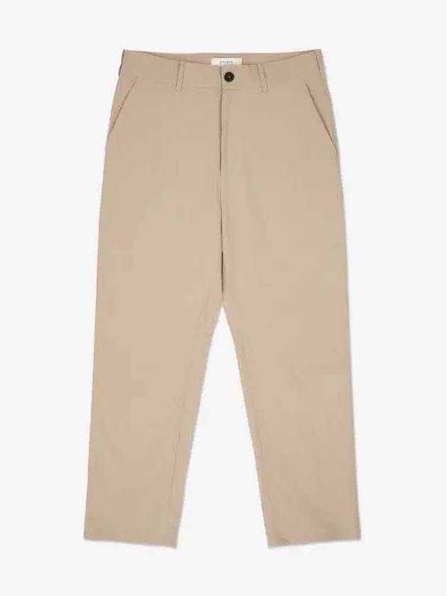 Bill Narrow Leg Cotton Pants Cloud BILLSNM827CLOUD - STUDIO NICHOLSON - BALAAN 1