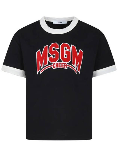 Kids Women CHEER Print T Shirt F4MSJBTH224 110 - MSGM - BALAAN 2