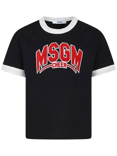 Kids Women CHEER Print T Shirt F4MSJBTH224 110 - MSGM - BALAAN 1