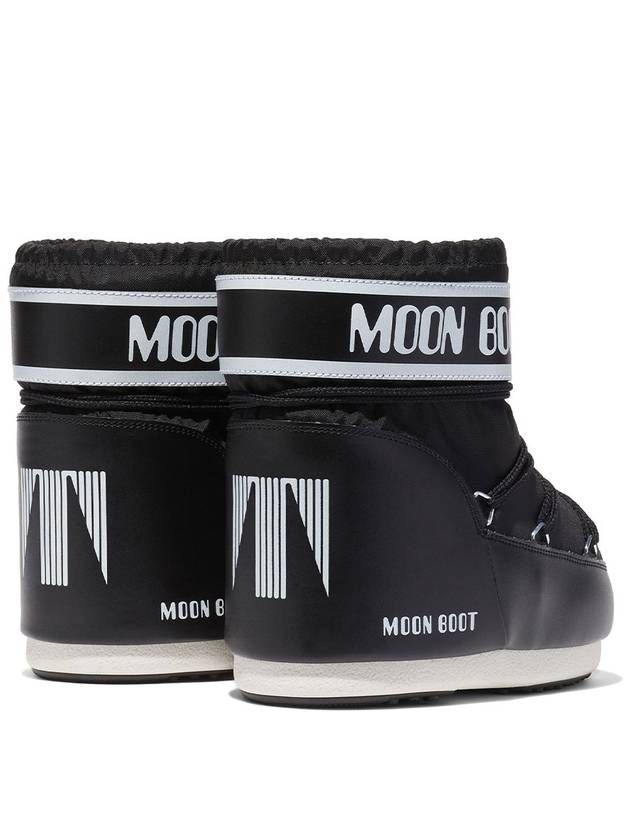 Icon Low Nylon Snow Boots Black - MOON BOOT - BALAAN 4