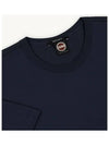 Le Logo Patch Short Sleeve TShirt Navy - COLMAR - BALAAN 6