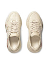 Rhyton Logo Leather Sneakers Ivory - GUCCI - BALAAN 3