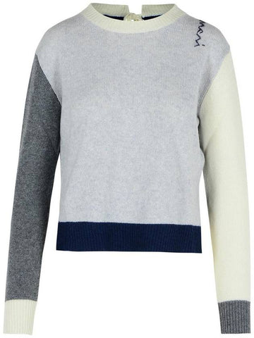 Marni Grey Cashmere Sweater - MARNI - BALAAN 1