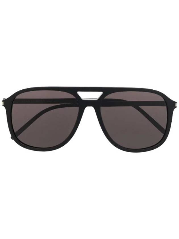 Eyewear Tinted Pilot Frame Sunglasses SL476 - SAINT LAURENT - BALAAN 1