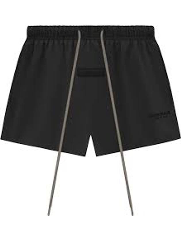 Nylon Running Shorts Black - FEAR OF GOD ESSENTIALS - BALAAN 1