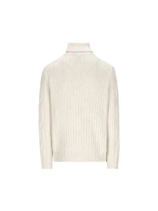 23 fw Cashmere Sweater WITH FRONTAL Braiding M22300003C2723 B0650782672 - BRUNELLO CUCINELLI - BALAAN 3