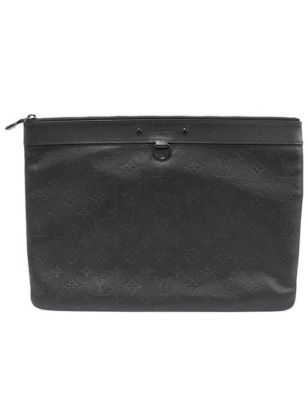 M62903 Monogram Shadow Calfskin Pochette Clutch - LOUIS VUITTON - BALAAN 1