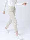 Doyou Know MC Women s Golf Cotton Span Slim Baggy Fit Bright Beige Pants DO3242PT79 1 - DOYOUKNOWMC GOLF WEAR - BALAAN 3