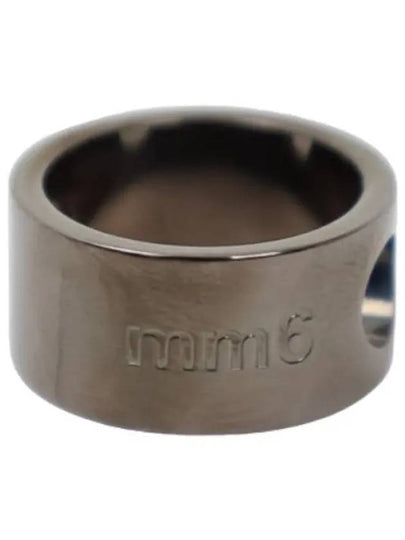 Engraved Logo Ring Silver - MAISON MARGIELA - BALAAN 2