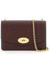 Darley Small Classic Chain Shoulder Bag Brown - MULBERRY - BALAAN 1