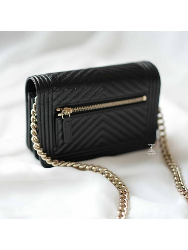 Boy Chevron Mini WOC Cross Bag AP2464 - CHANEL - BALAAN 5