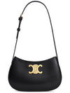 Calfskin Medium Tilly Shoulder Bag Black - CELINE - BALAAN 2