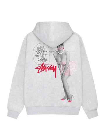 Skate Tough Hooded Zip Up Ash Men s - STUSSY - BALAAN 1