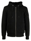 Classic Bunny Zip Up Hoodie Black Lining Black - MOOSE KNUCKLES - BALAAN 3