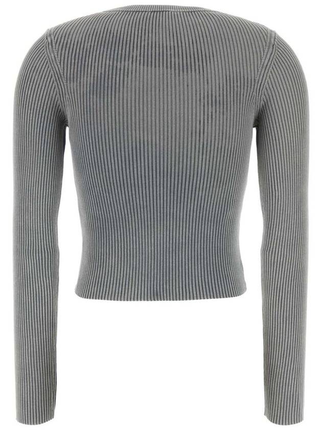 M Valerie knit top gray - DIESEL - BALAAN 3