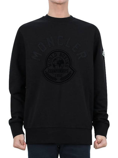 Logo motif sweatshirt 8G00009 89A2L 999 - MONCLER - BALAAN 1