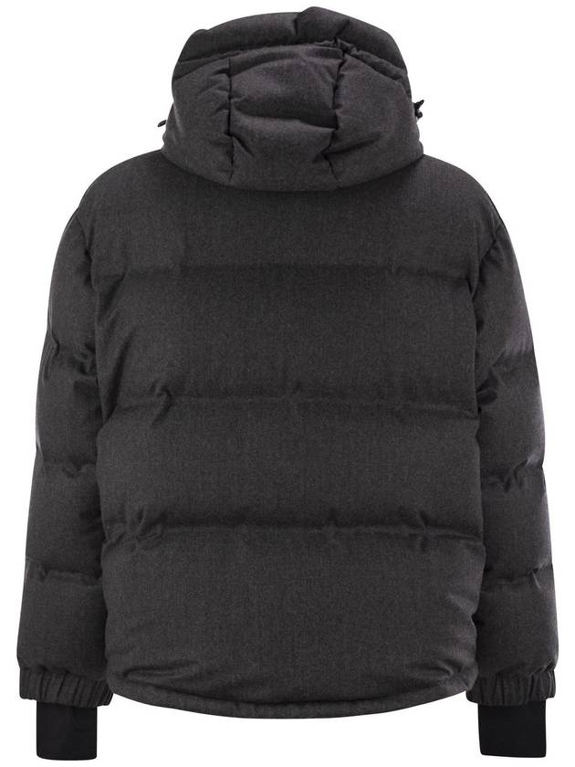 Krun ski hood down padding gray - MONCLER - BALAAN 3