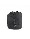 Tessuto Nylon Pouch Black - PRADA - BALAAN 6