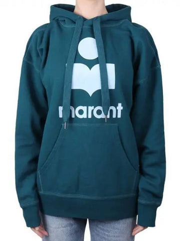 Women s Mansell Hoodie Teal Ice Blue SW0001FA A1M07E TLIB 271767 1119366 - ISABEL MARANT - BALAAN 1